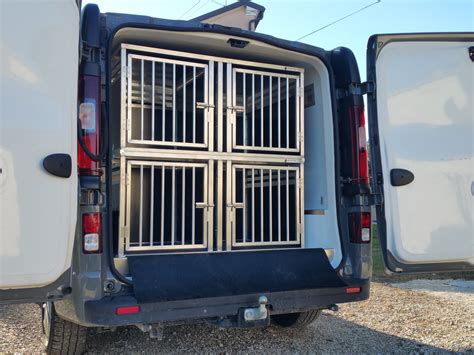 Trasportini per cani in alluminio su misura 